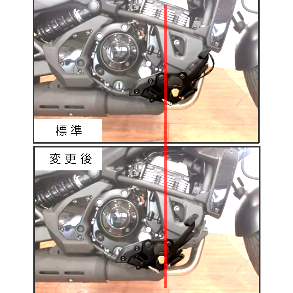 Vulcan S ステップバックブラケット | Kawasaki,Vulcan S | K's-STYLE
