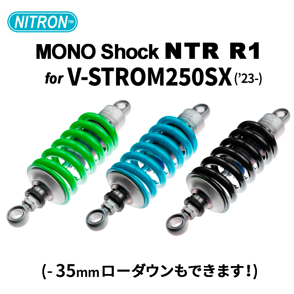 V-STROM250SX (23-) NITRONリアサス MONOショック NTR R1