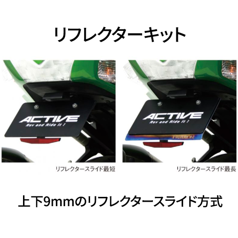 Z H2/Z900 フェンダーレスキット(リフレクターキット付)