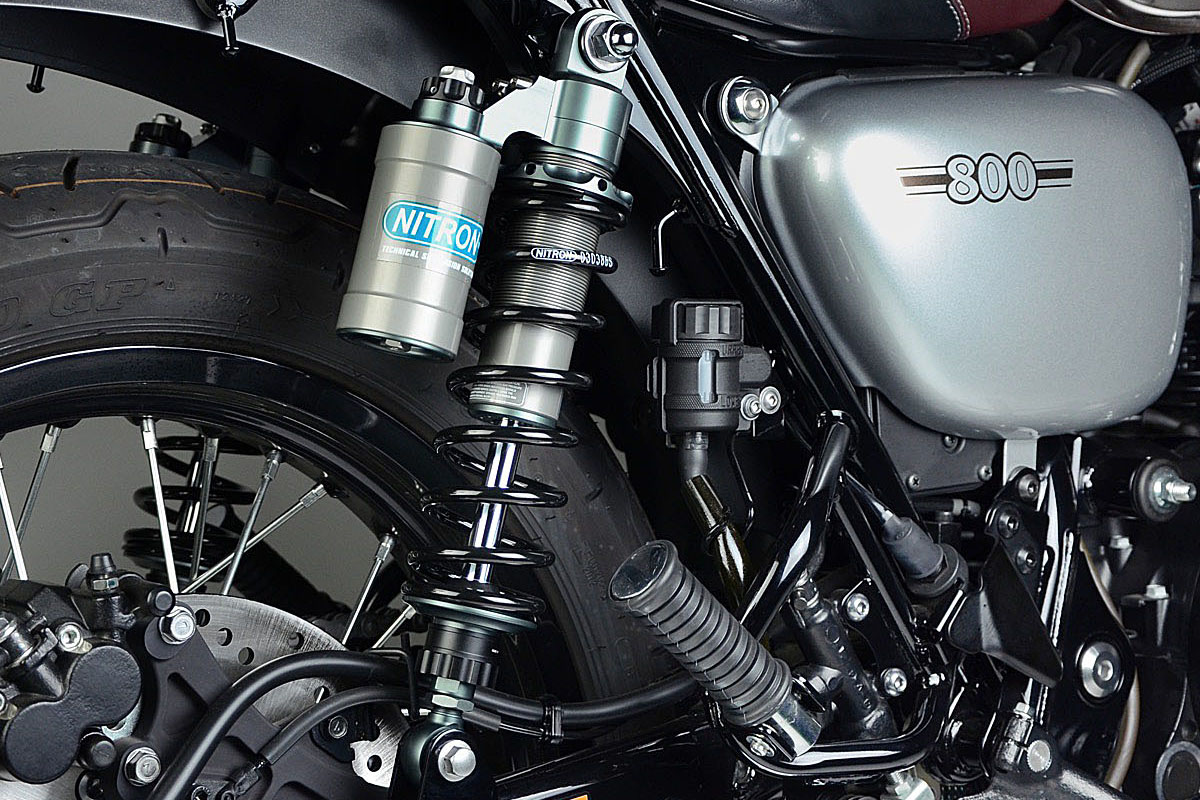 W800シリーズ NITRON リアサスTWINショック R1シリーズ
