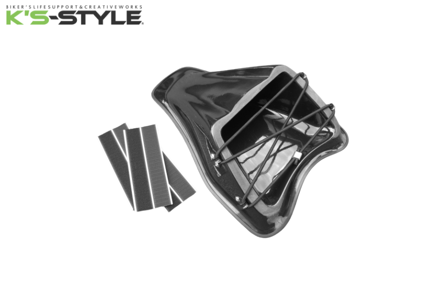 VERSYS X250用 ('17-) グローブポケット 【未塗装】