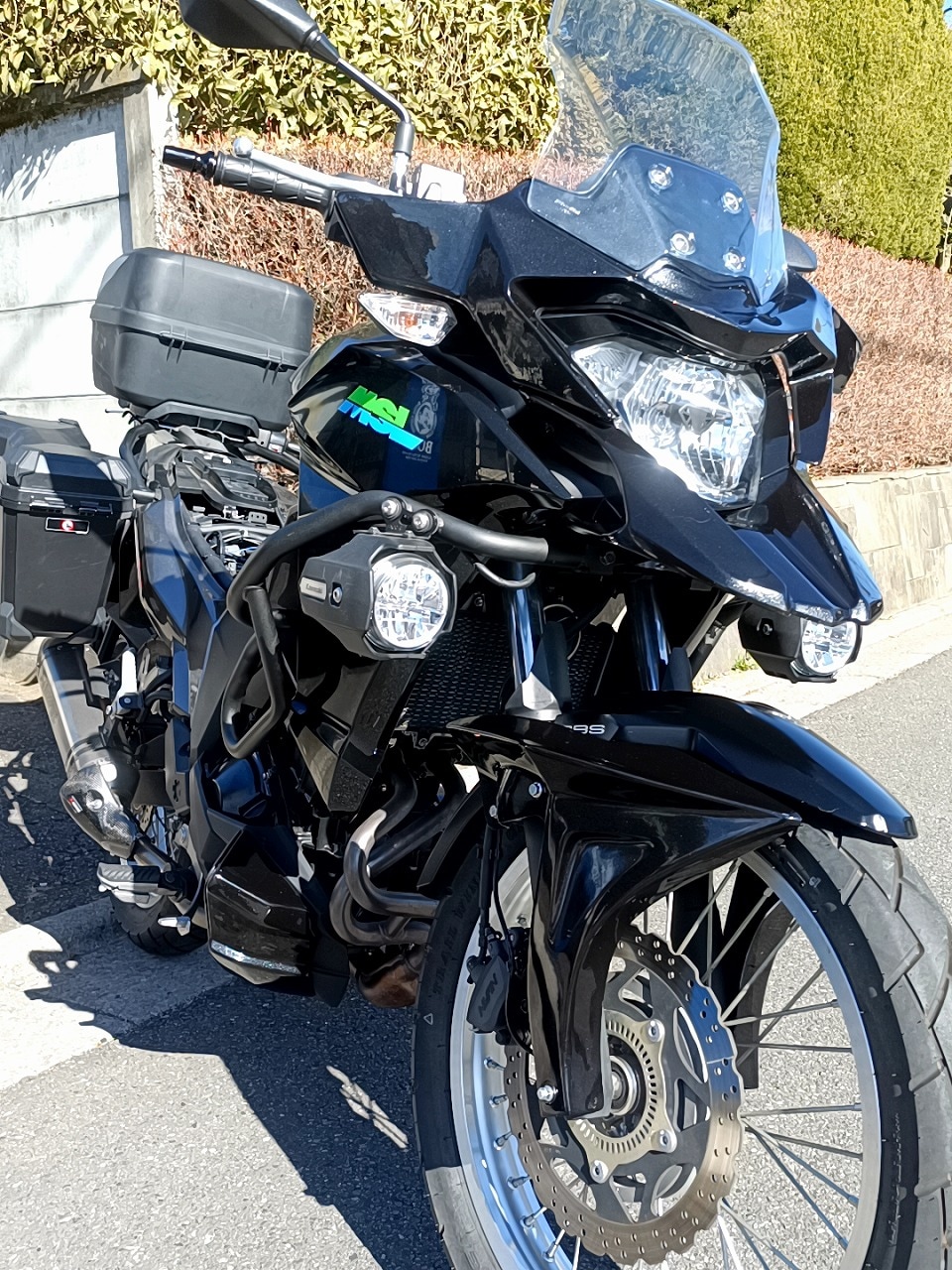 Versys-X250用('17-) スプラッシュガード 【未塗装】