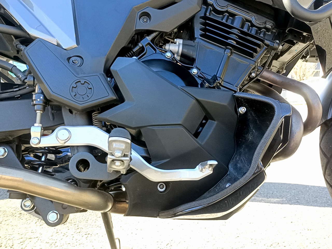 Versys-X250用('17-) スプラッシュガード 【未塗装】