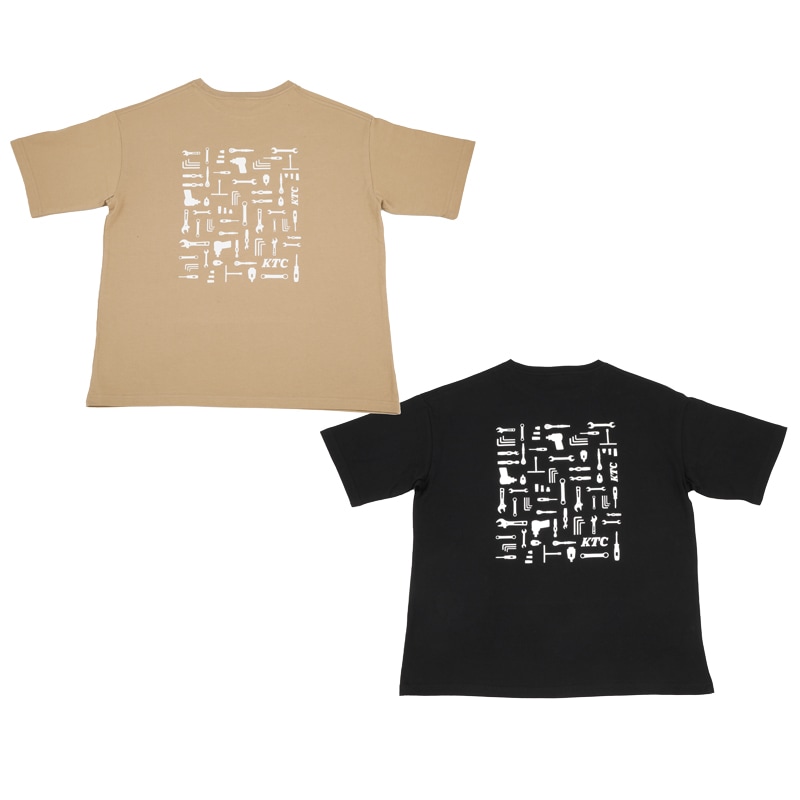 工具柄ビックシルエットTシャツ