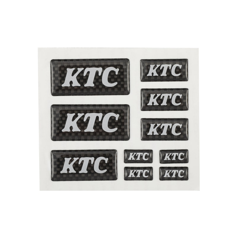 [SALE] KTCリアルカーボン3Dステッカー