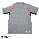 [SALE]【KUSHITANI × KTC】ポロシャツ（吸汗速乾）(Mサイズグレー)