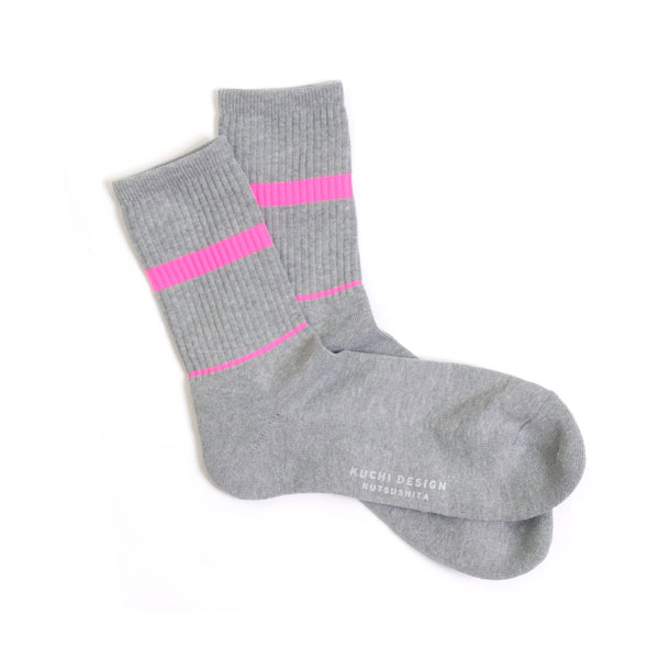 KUTSUSHITA メンズソックス / グレー | ソックス | KUCHI DESIGN クチ