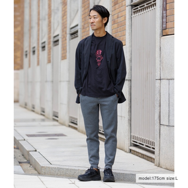 裏起毛スウェットパンツ チャコール【2025限定カラー】 / クチデザイン