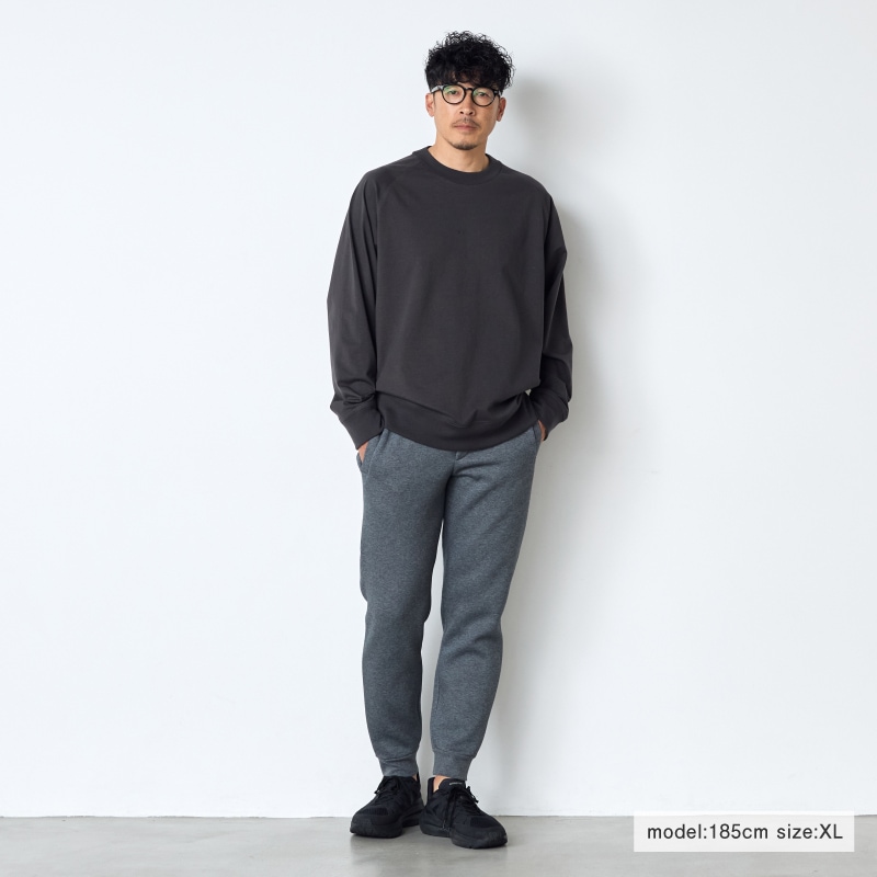 裏起毛スウェットパンツ チャコール【2025限定カラー】 / クチデザイン