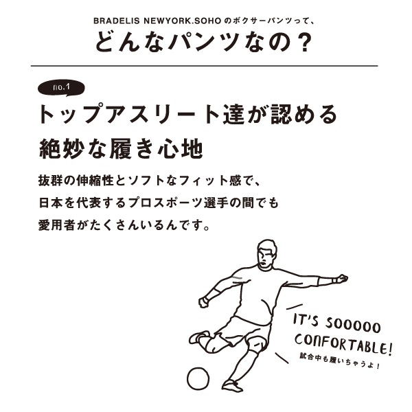 ボクサーパンツ#48 BRADELIS NEWYORK.SOHO