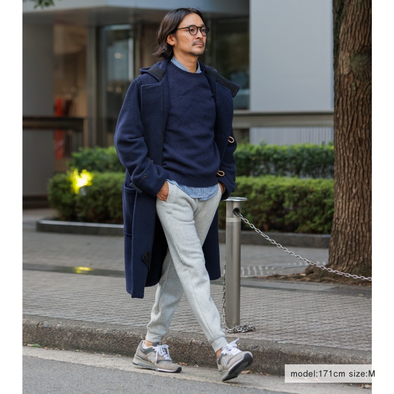 裏起毛スウェットパンツ グレー【定番カラー】 / クチデザイン