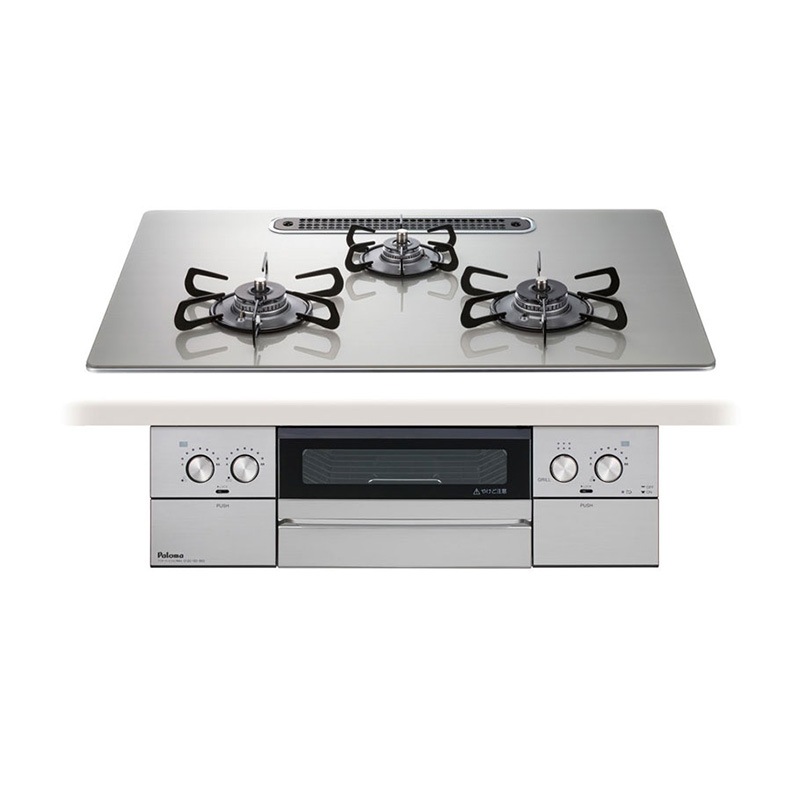 【パロマ】ウィズナ WITHNA ビルトインガスコンロ 幅60㎝ 左右強火力 PD-829WS-U60 レンジフード連動 (商品のみ 工事オプションあり)