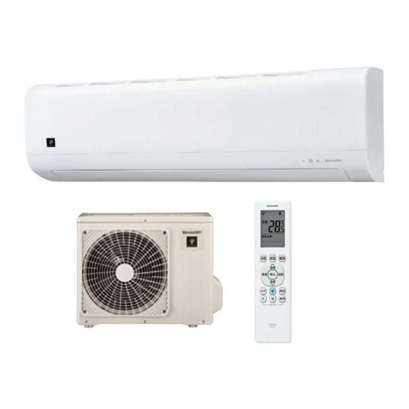 SHARP】壁掛ルームエアコン FCシリーズ 6畳用 冷房2.2kW 単相100V