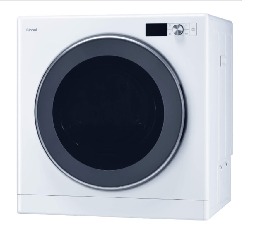【リンナイ】ガス衣類乾燥機　乾太くん　デラックスタイプ　RDT-93　ガスコード用　　9㎏ （商品のみ/工事オプションあり）　