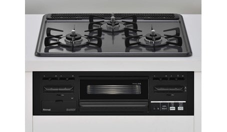 【リンナイ】ビルトインコンロ　メタルトップ　水無し片面焼グリル　[幅60cm / 左右強火力]　（商品のみ／工事オプションあり）