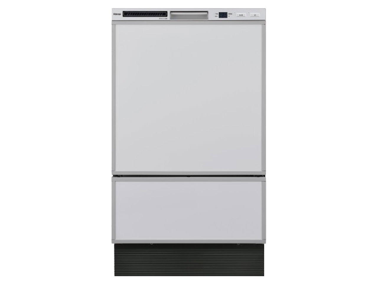 【リンナイ】食器洗い乾燥機　フロントオープン型　シルバー　[幅45㎝/ ドアパネル型]　RSW-F403C-SV　（商品のみ/工事オプションあり）