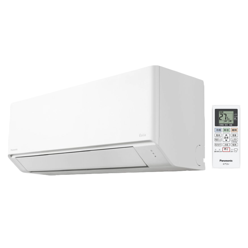 【Panasonic】壁掛ルームエアコン Eolia(エオリア) Fシリーズ 8畳用 冷房2.5kW 単相100V CS-256DFL (商品のみ/工事オプションあり)