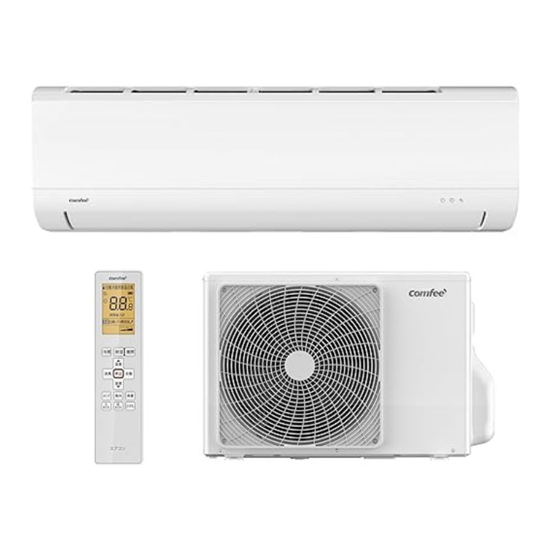 【comfee'】壁掛ルームエアコン　6畳用　冷房2.2kW　単相100Vタイプ　15A