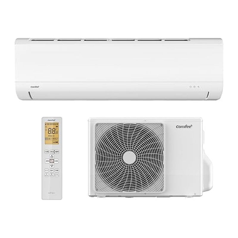 comfee'】壁掛ルームエアコン 10畳用 冷房2.8kW 単相100Vタイプ 15A