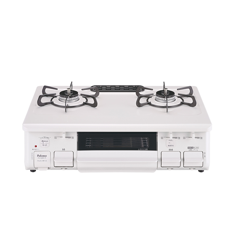 【パロマ】ガステーブルコンロ　スタンダード　ナチュラルホワイト　[ 幅59㎝/ 強火力：左 ]　PA-S46H-L （商品のみ/工事オプションあり）