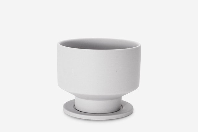 Hanase - S (Light Grey) | POT,POT & SAUCER | KUKUNOCHI