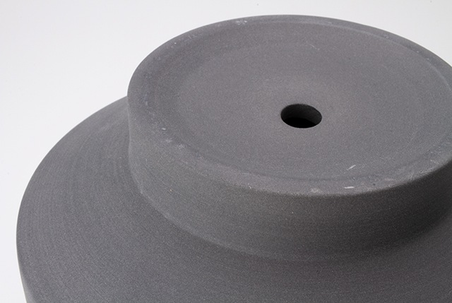 Hanase - L (Dark Grey) | POT,POT & SAUCER | KUKUNOCHI Hanase - L (Dark Grey) | POT,POT & SAUCER | KUKUNOCHI