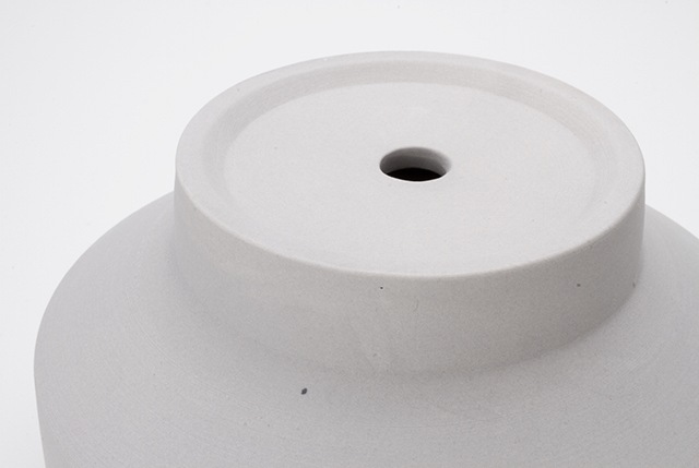 Hanase - M (Light Grey) | POT,POT & SAUCER | KUKUNOCHI