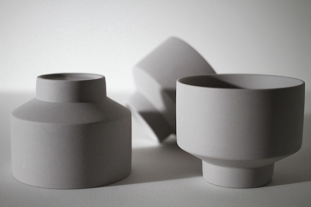 Hanase - S (Light Grey) | POT,POT & SAUCER | KUKUNOCHI