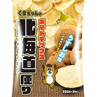 北海道便り 450g/6入（うす塩味） | ポテトチップス | 深川油脂工業