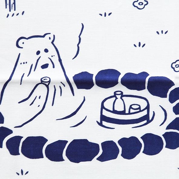 おりじなる手ぬぐい | オリジナルグッズ | 北海道めんこい鍋 くま