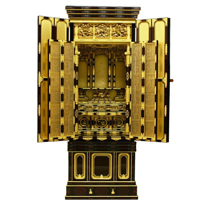 浄土真宗大谷派（お東）用本格金仏壇「光徳」20号 幅65cm    浄土真宗 本願寺派 大谷派 塗仏壇 仏壇 モダン|金仏壇|仏壇
