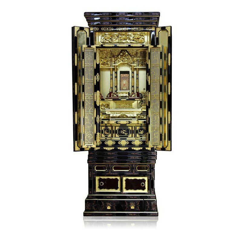 浄土真宗大谷派用 金仏壇 「花園」 18号 幅60cm|金仏壇|仏壇
