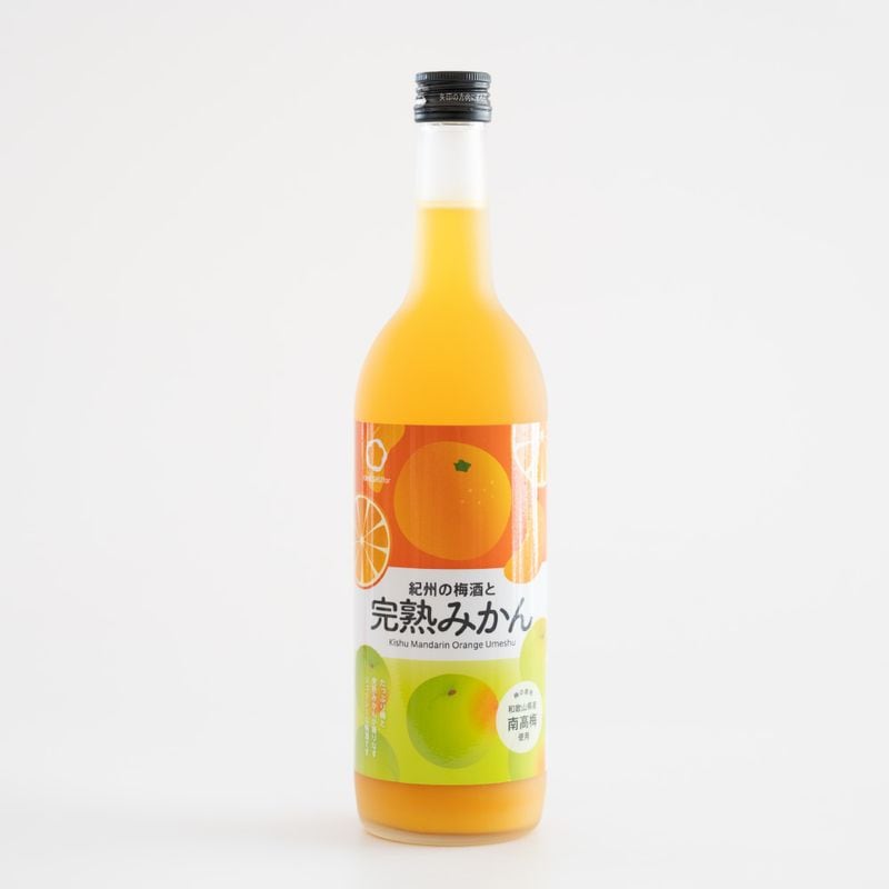 紀州の梅酒と完熟みかん