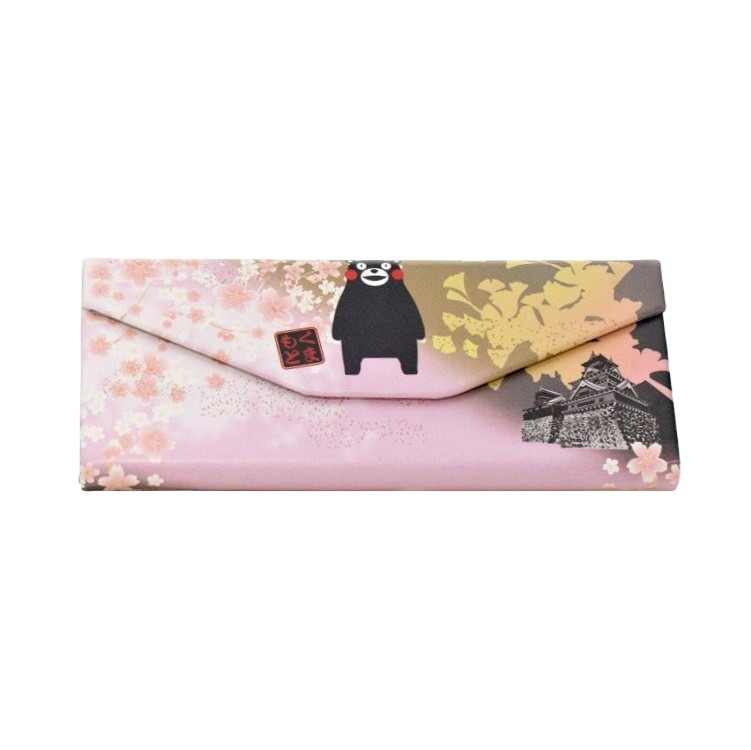 くまモンの折りたたみメガネケース【肥後観光工芸】