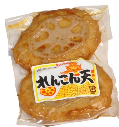 れんこん天2枚入り【おにさか】-2284-食品