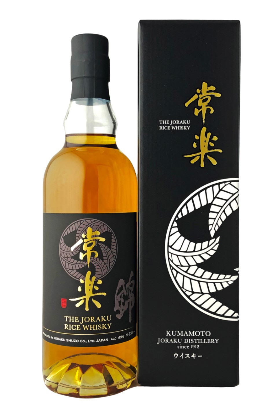 RICE WHISKY常楽【常楽酒造】-常楽酒造（株）-☆産地直送（2023～）