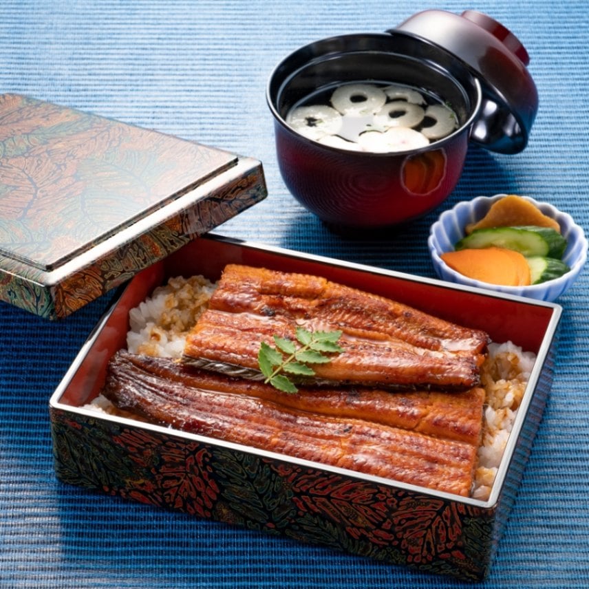 熊本県産甲佐うなぎ紅白セット【山本建設㈱／甲佐養鰻場】-(株)福岡