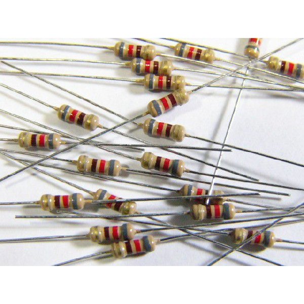 2.7Ω 1/4W カーボン抵抗 ±5% 100本 - 電子パーツ通販のKURA 本店
