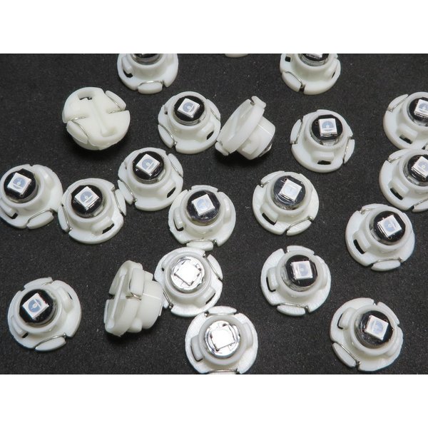 LED T4.7 青 50個 ミニベース 1smd 3030