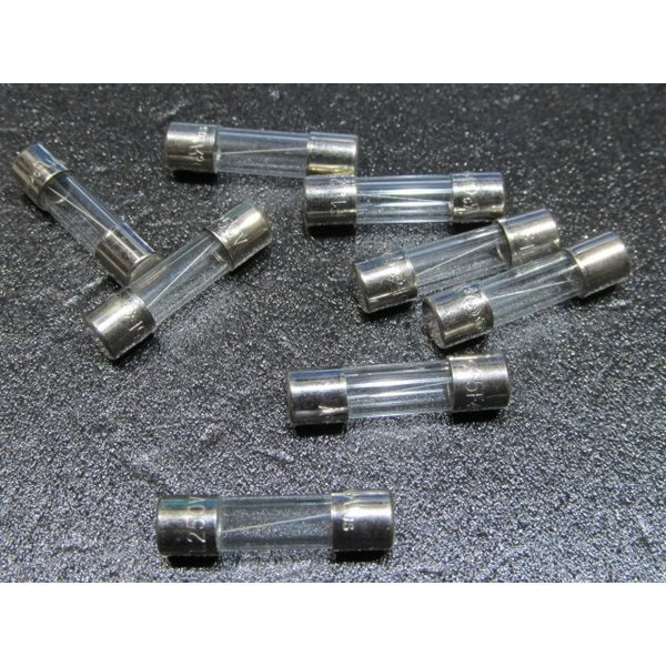 ガラス管ヒューズ ミゼット 250V 10A (5個)