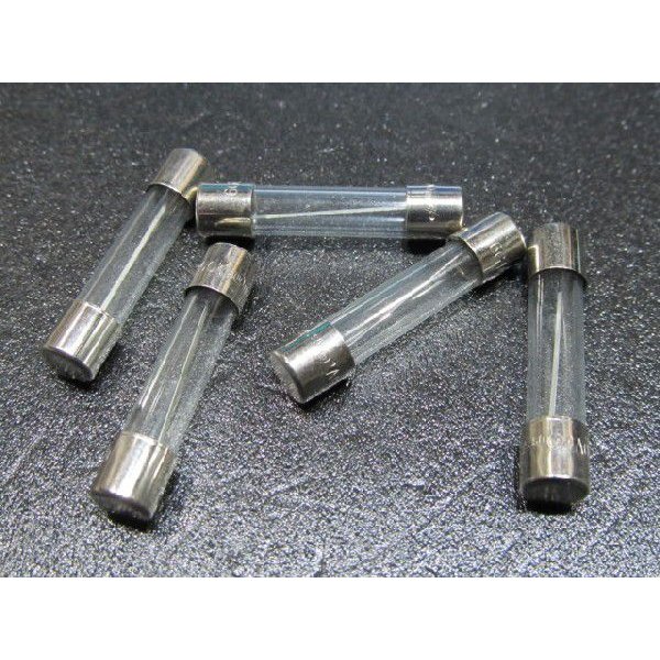 ガラス管ヒューズ 標準 250V 2.0A (5個)