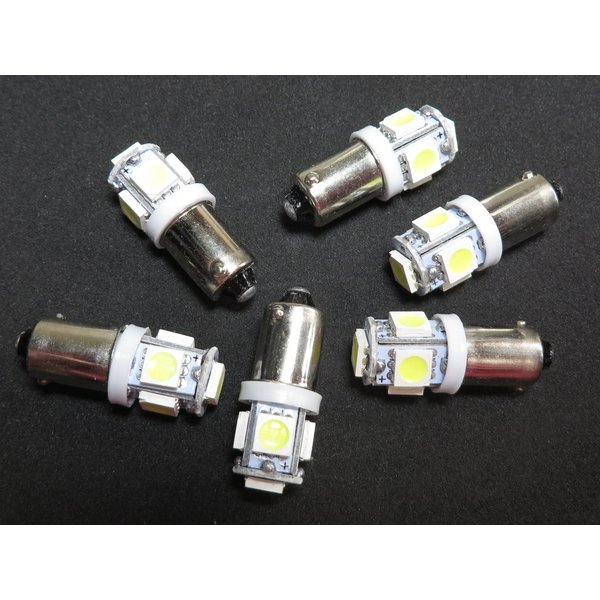 LED BA9s 5SMD 5050 白