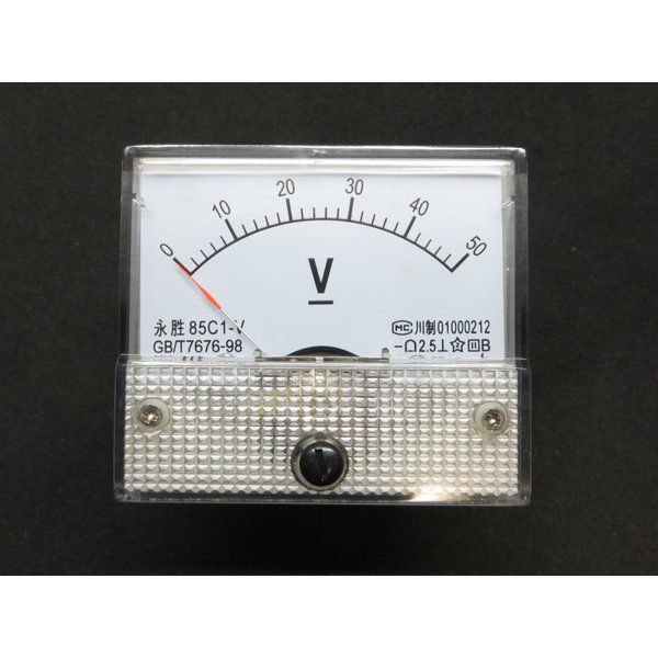 測定器,アナログ電圧計 - 電子パーツ通販のKURA 本店