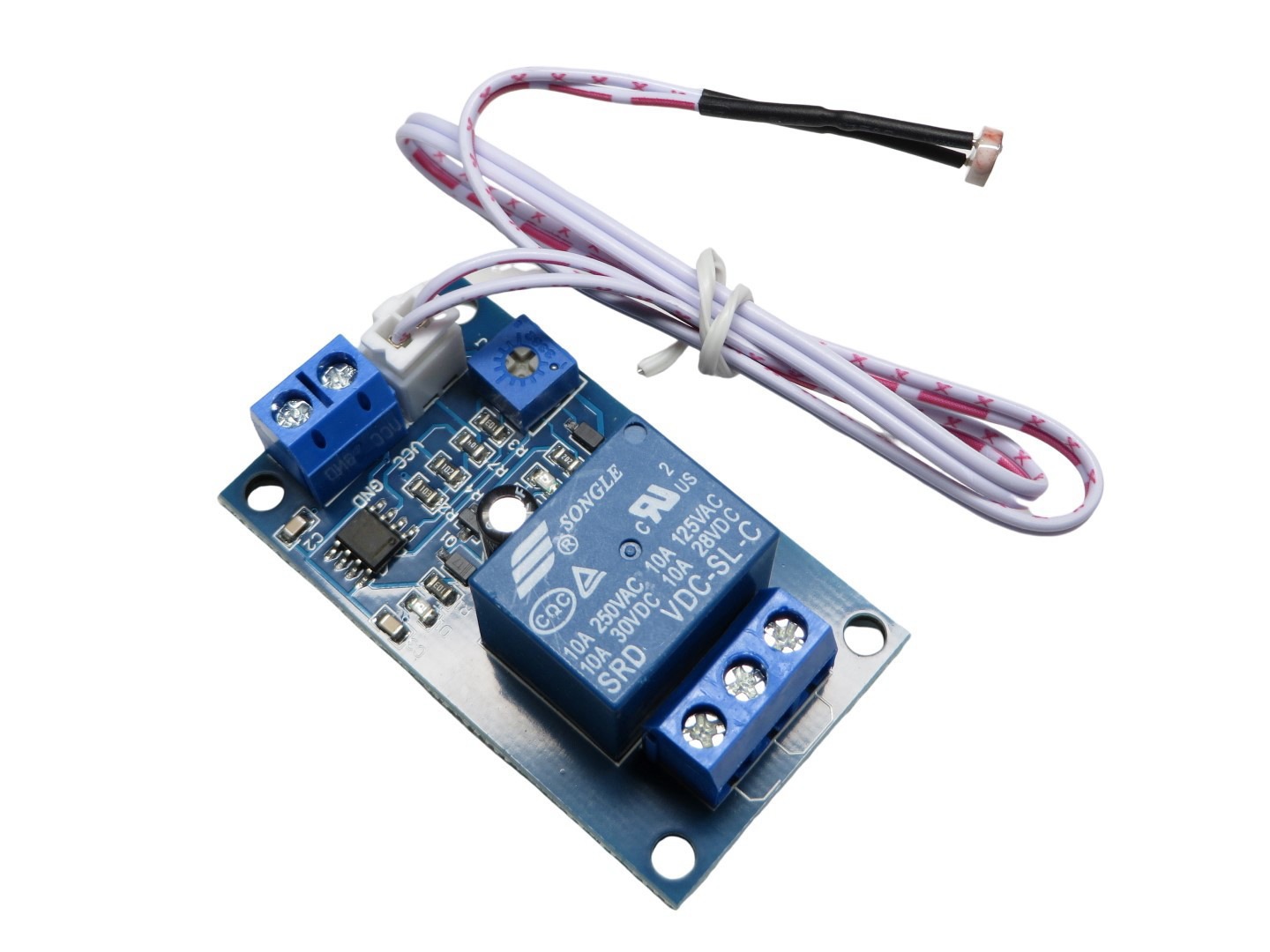 XH-M131 12V 10個 光センサー フォトレジスタ リレースイッチ