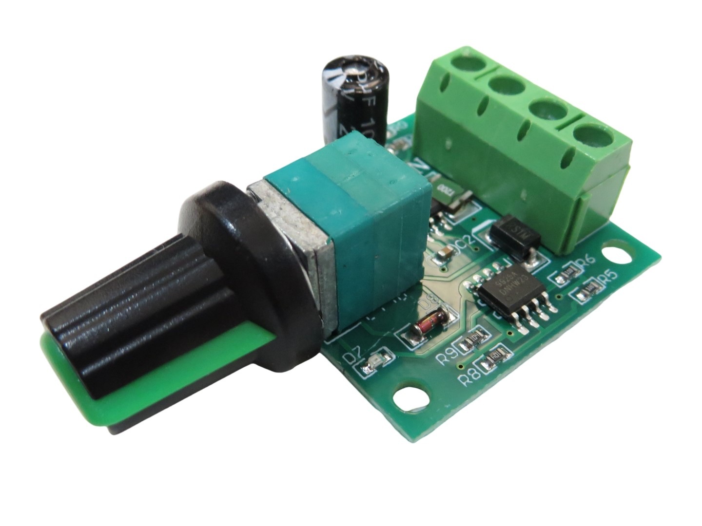 PWM スピードコントローラー 1個 DC1.8V 3V 5V 6V 12V DC2A スイッチ機能付き DCモーター回転数制御 LED調光器 ...