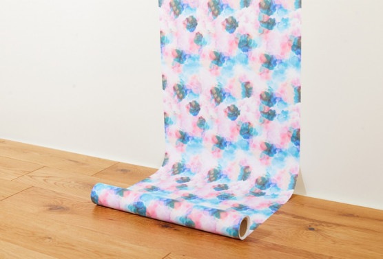 貼って、はがせる壁紙シール wolpe FLOWER 幅45cm x 長さ2.5ｍ