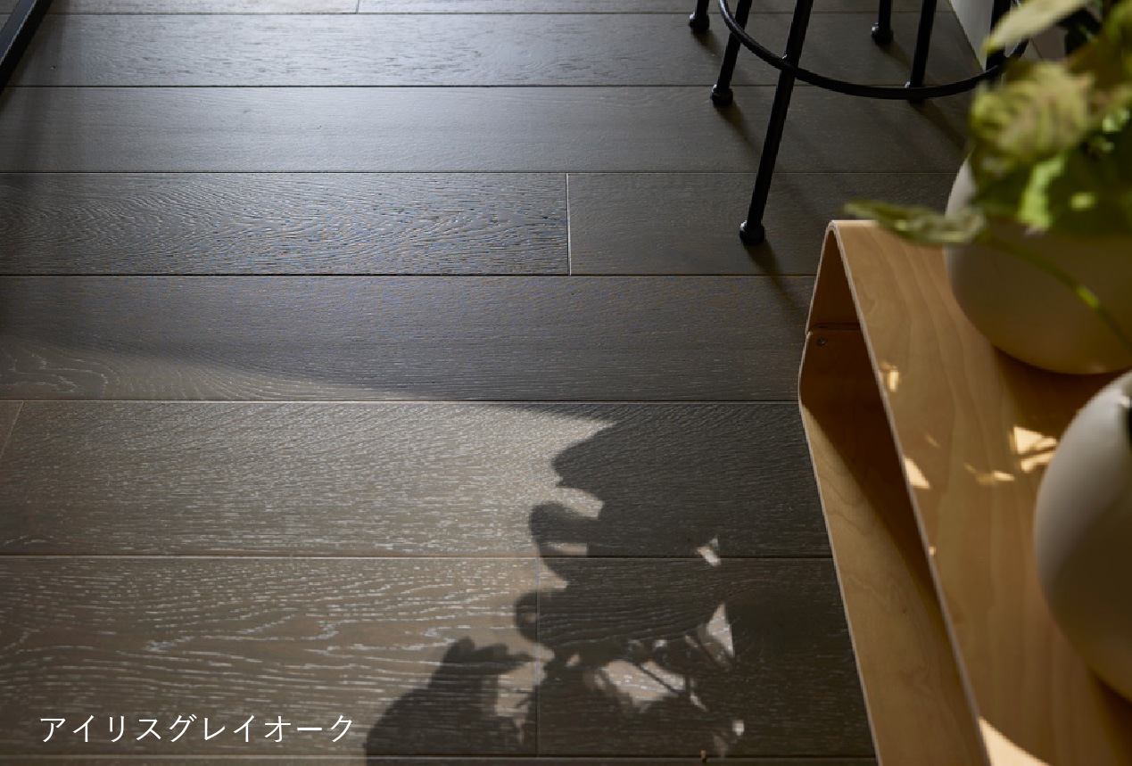 はめるだけの簡単施工 本格オーク挽板フローリング Quick-Step［クイックステップ］Castello XL 幅165㎜