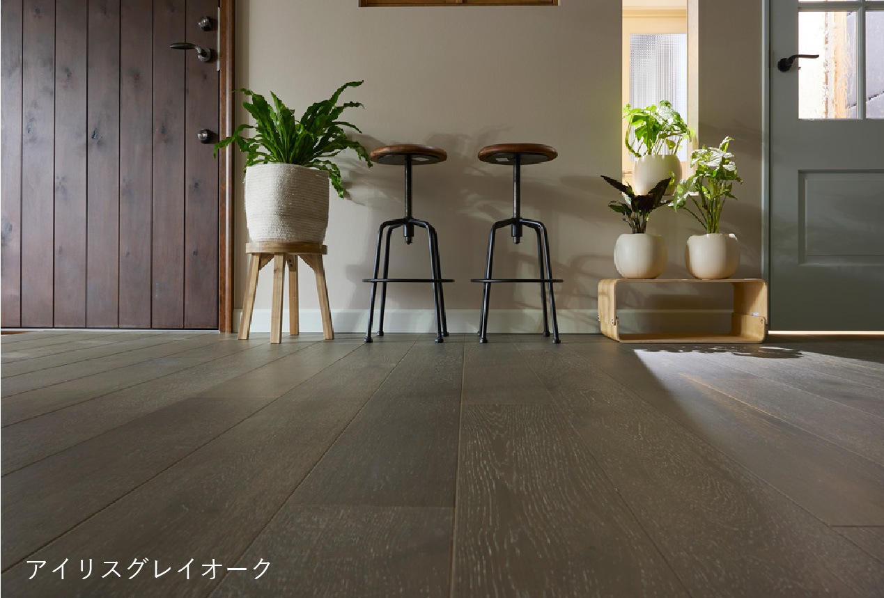はめるだけの簡単施工 本格オーク挽板フローリング Quick-Step［クイックステップ］Castello XL 幅165㎜