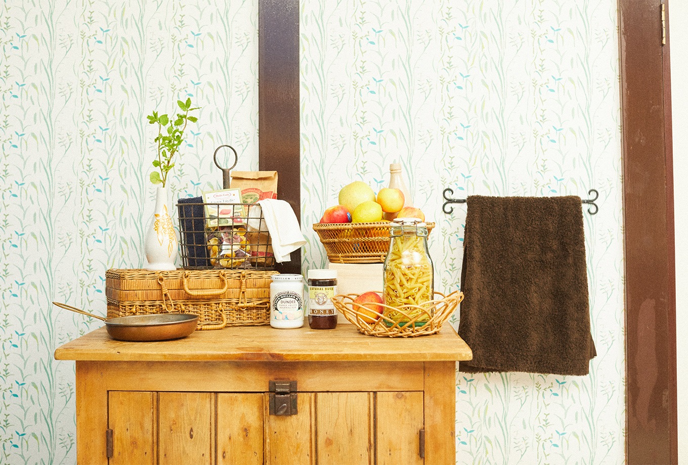 貼って、はがせる壁紙シール wolpe GARDEN 幅45cm x 長さ2.5ｍ