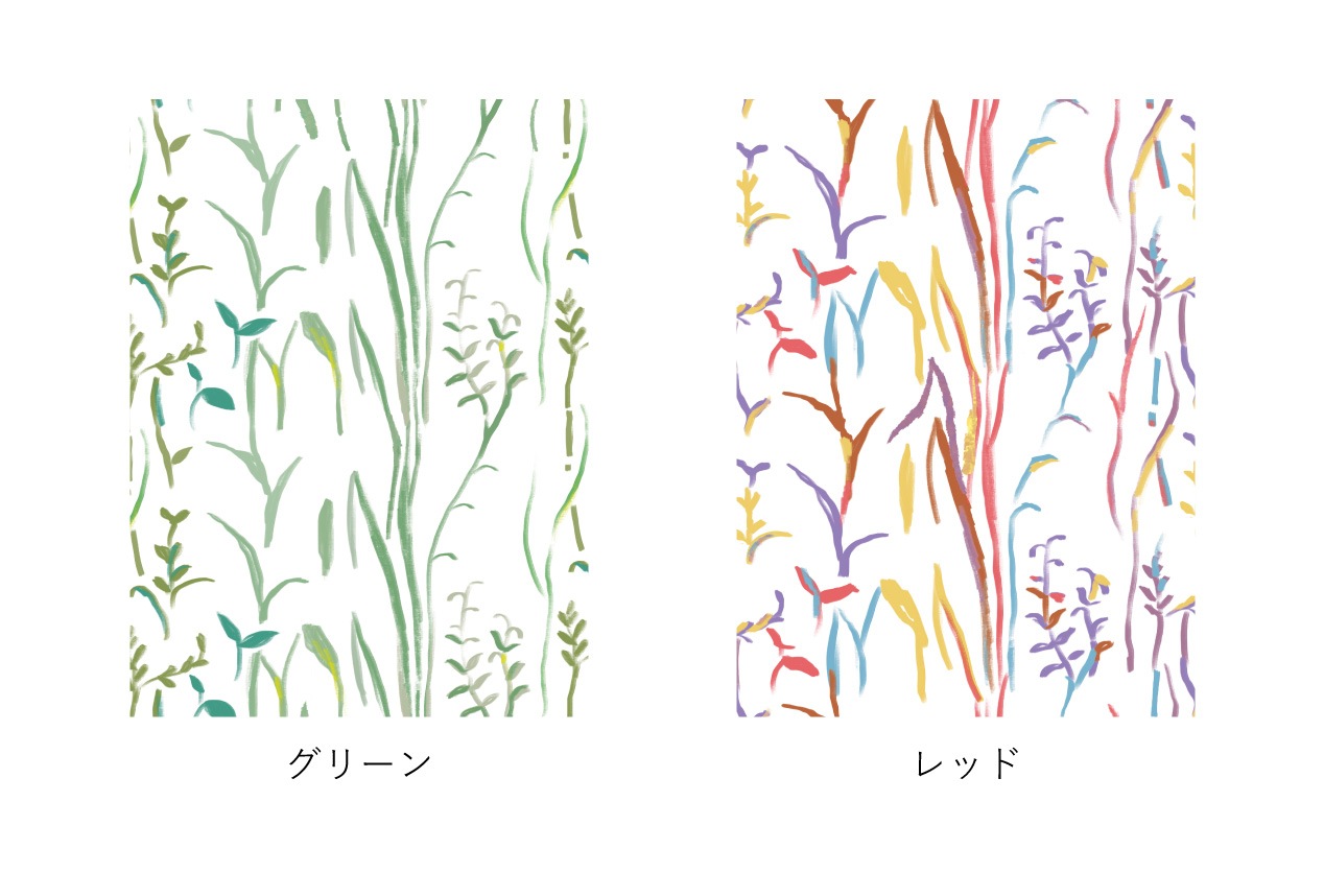 貼って、はがせる壁紙シール wolpe GARDEN 幅45cm x 長さ2.5ｍ